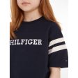 Tommy Hilfiger Monotype Varsity T-shirt Desert Sky Online now