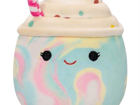 Squishmallows Flip A Mallow Milkshake Cinnamon Bun 13 cm on Sale