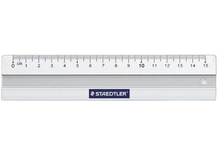 Staedtler Lineal Aluminium 15 cm Supply