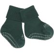 Gobabygo Uld Anti-Slip Strømper Forrest Green Online Hot Sale