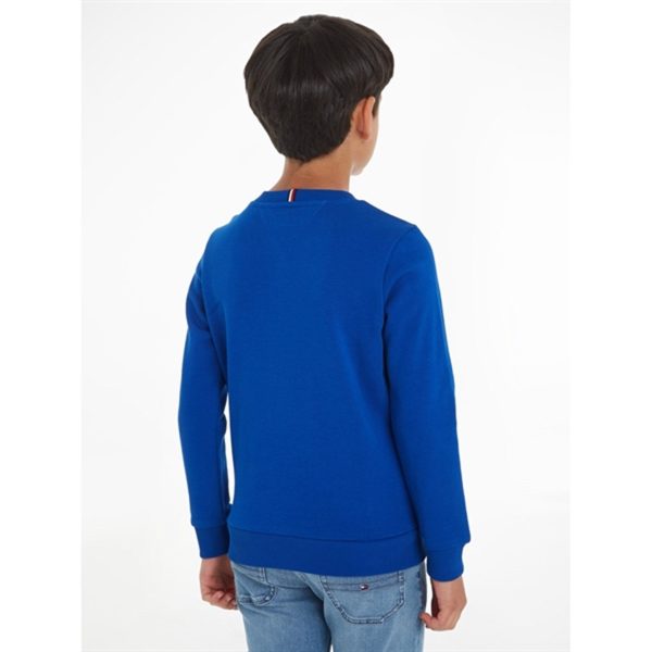 Tommy Hilfiger Th Logo Sweatshirt Ultra Blue For Sale