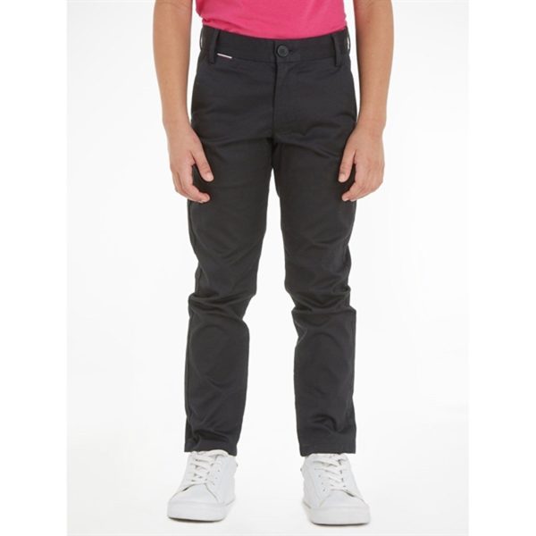 Tommy Hilfiger 1985 Chino Bukser Black For Cheap