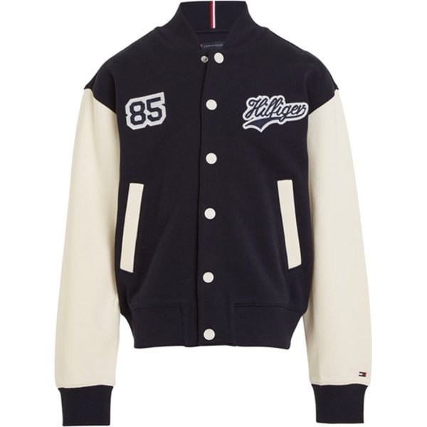 Tommy Hilfiger U Bomber Jakke Desert Sky For Cheap