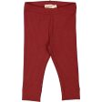 MarMar Modal Hibiscus Red Leg Leggings Hot on Sale