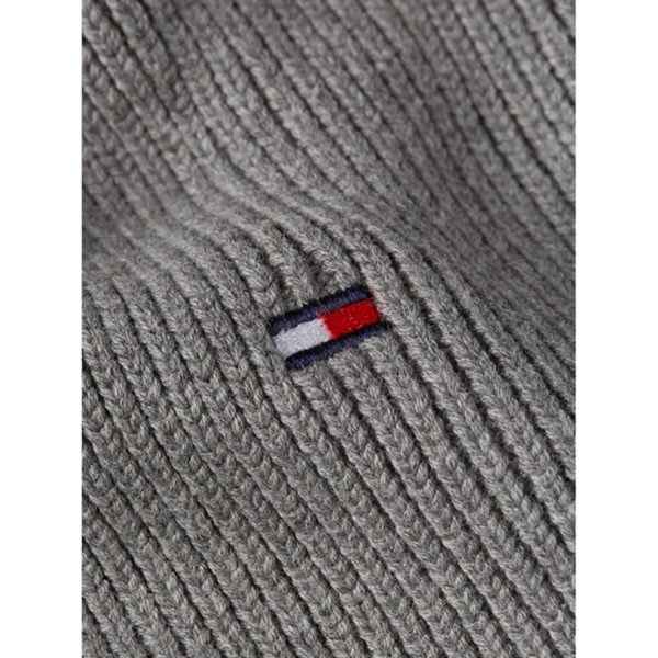 Tommy Hilfiger Small Flag Tørklæde Light Grey Heather Discount