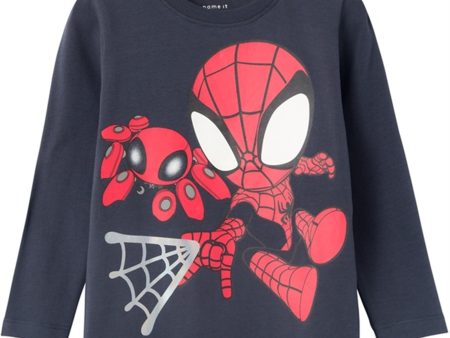 Name it India Ink Domi Spidey Bluse Cheap