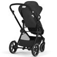 Cybex Eos Lux Moon Black 2-i-1 Klapvogn Discount