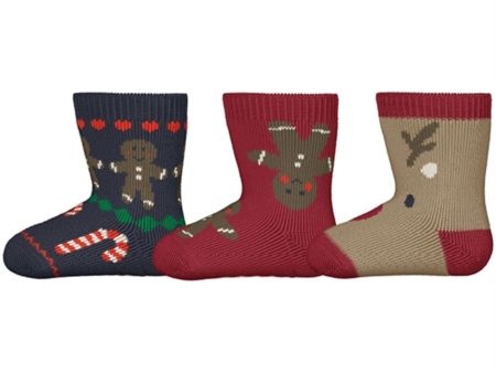 Name it Jester Red Richristmas Socks 3-pack Discount