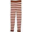 Fliink Carob Brown Striped Benna Rib Leggings Supply