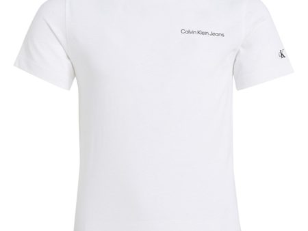 Calvin Klein Chest Inst. Logo T-Shirt Bright White Online