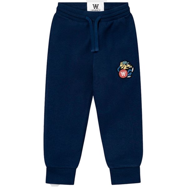 Wood Wood Navy Ran Doggy Patch Bukser Online Hot Sale