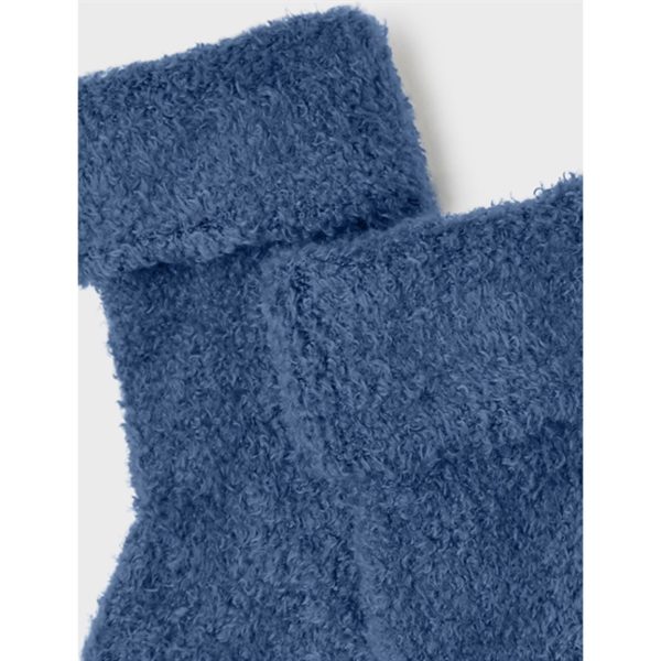 Name it Bijou Blue Ollo Frotté Fluffy Strømper For Sale