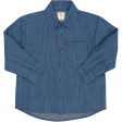 Copenhagen Colors Lt Denim Blue Denim Classic Skjorte For Sale