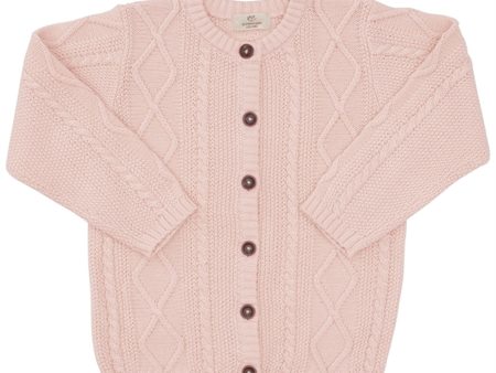 Copenhagen Colors Lb. Rosa Strikket Cardigan Hot on Sale