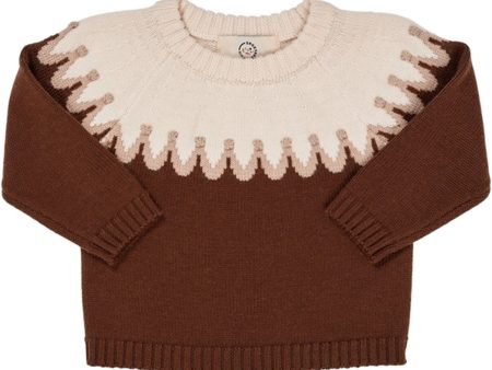 Copenhagen Colors Dk Brown Combi Cupcake Classic Trøje Cheap