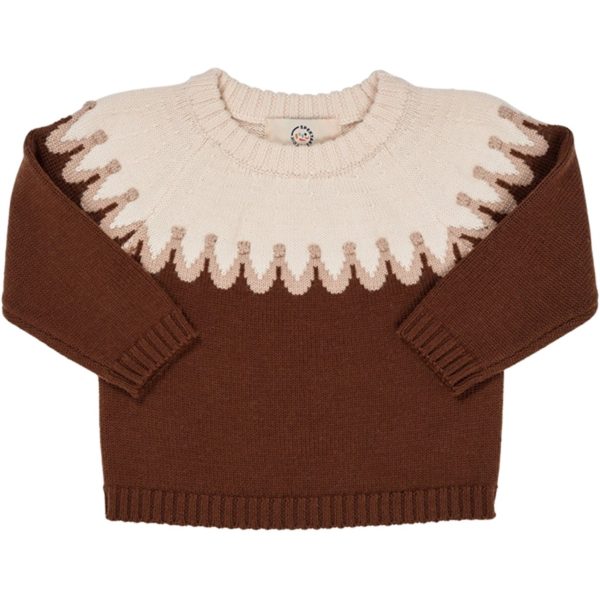 Copenhagen Colors Dk Brown Combi Cupcake Classic Trøje Cheap