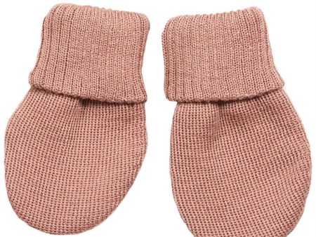 Huttelihut Luffer Uld Strik Mitty Dusty Rose on Sale