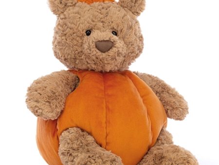 Jellycat Bartholomew Græskar Bjørn 36 cm For Discount