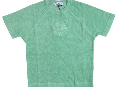 Stone Island Junior Sweatshirt Light Green Online Sale