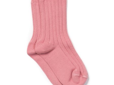 BONTON Pink Strømper Rib Discount