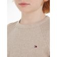 Tommy Hilfiger Mini Waffle Bluse Merino Melange Hot on Sale