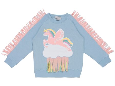 Stella McCartney Light Blue Sweatshirt Online now