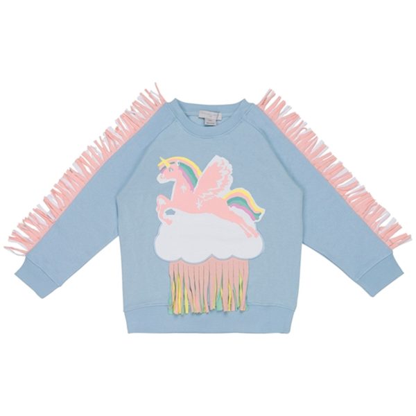 Stella McCartney Light Blue Sweatshirt Online now