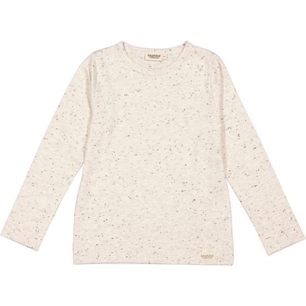 MarMar Beige Melange Nebs Teller Bluse Sale