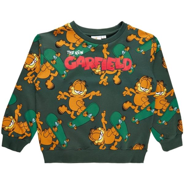 The New Green Gables Garfield Sweatshirt AOP on Sale