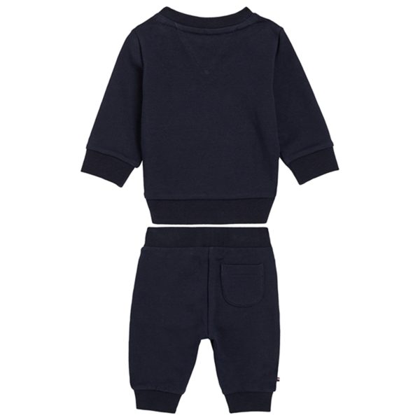 Tommy Hilfiger Baby Flag Sweatsæt Deep Indigo Online Sale