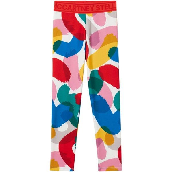 Stella McCartney Ivory Colourful Leggings Online Hot Sale