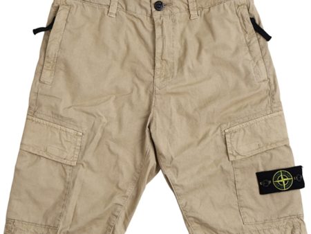 Stone Island Junior Bermuda Shorts Beige Sale