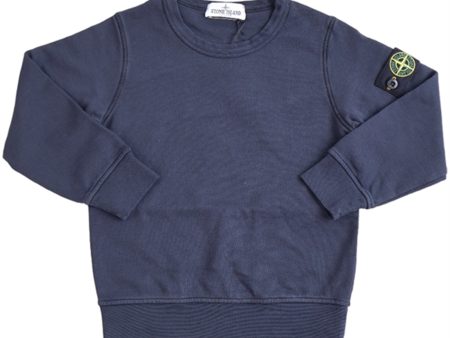 Stone Island Junior Sweatshirt Navy Blue on Sale