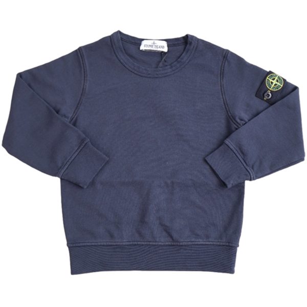 Stone Island Junior Sweatshirt Navy Blue on Sale