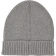 Tommy Hilfiger Small Flag Beanie Light Grey Heather Online Hot Sale