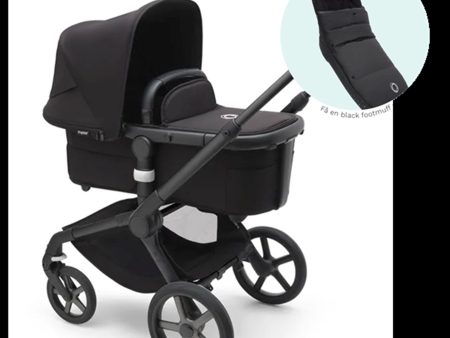 Bugaboo Kampagne Fox 5 Black Midnight Black Online Hot Sale