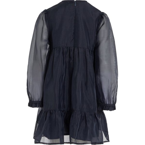 Tommy Hilfiger Festive Organza Kjole Desert Sky Online Hot Sale