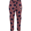 Hummel Rose Brown Dotty Leggings Fashion