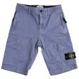 Stone Island Junior Bermuda Shorts Blue Felpa Sale