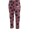 Hummel Rose Brown Dotty Leggings Fashion